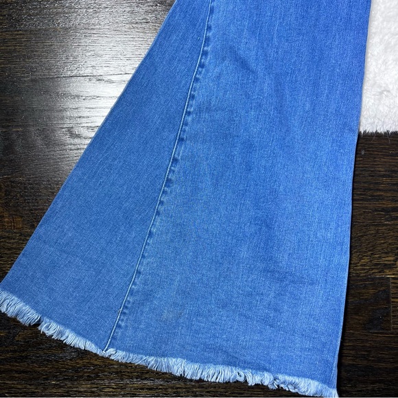 Newbury Kustom Ripped Bellbottom Flare Jeans Size 29 - Picture 7 of 9